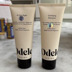 Bundle Odele Shampoo Leave in Conditioner/ Air dry styler Travel 2 ounces each